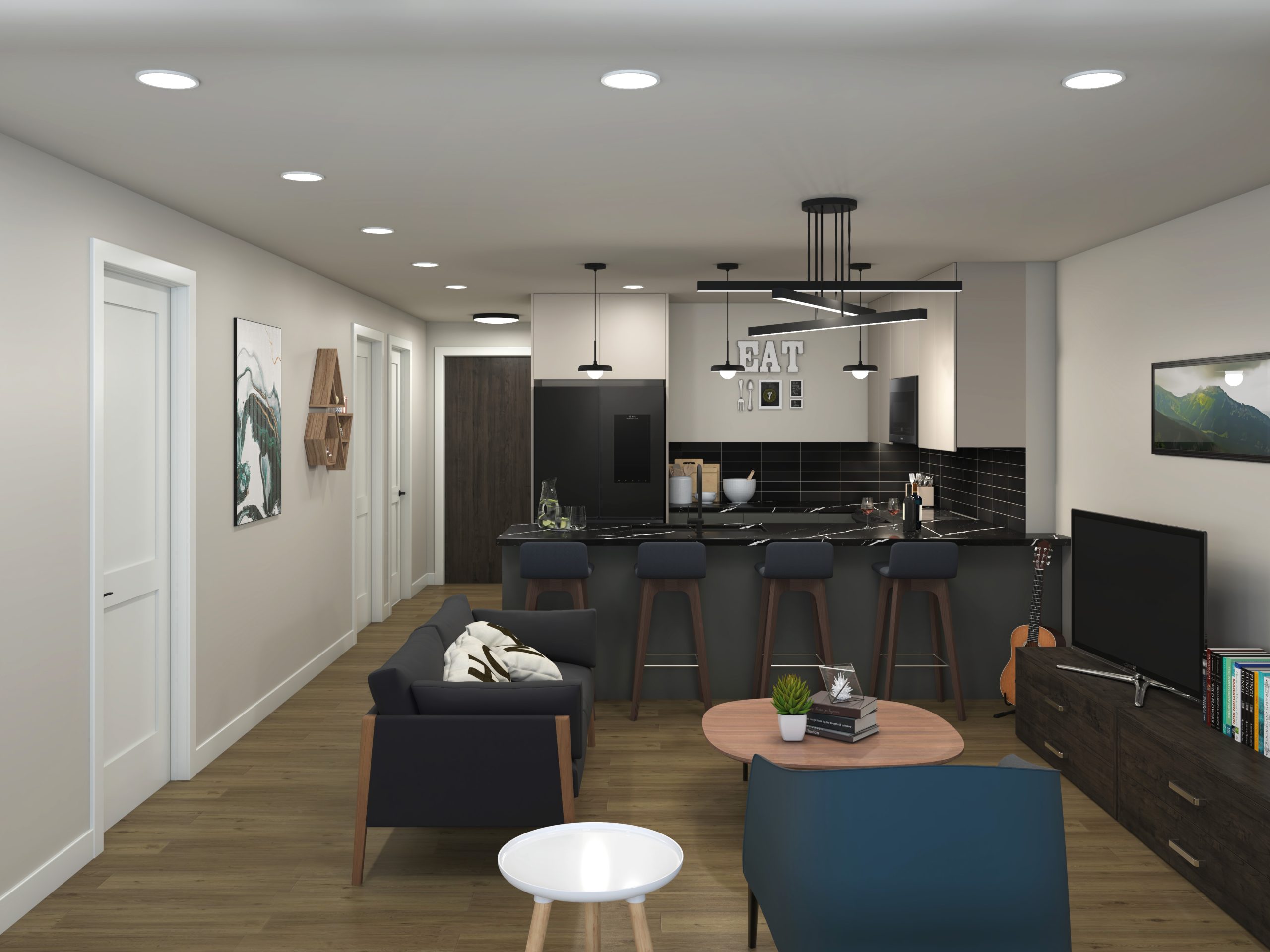 22.152 iPlace Phase II_2 BDRM Suite_Dark